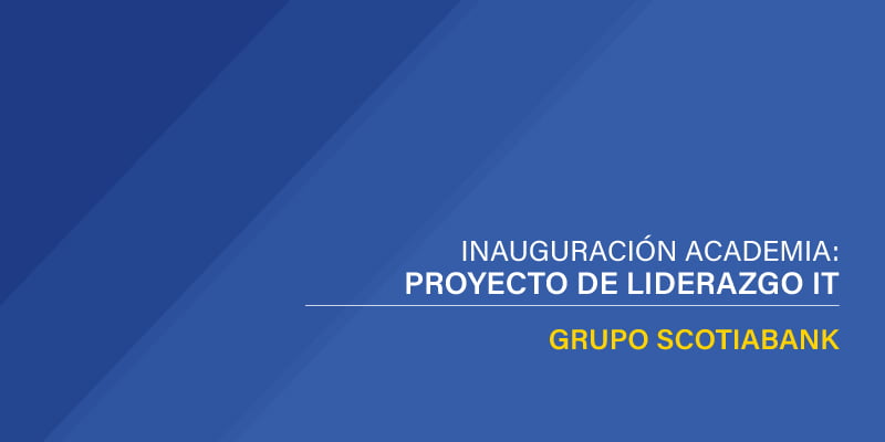 Inauguración academia: proyecto de liderazgo it del banco colpatria
